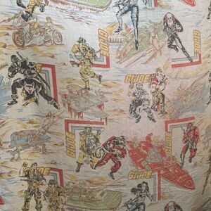 Hasbro G.I. Joe “A real American Hero” Action-Packed Bedding Sheets - Multicolor